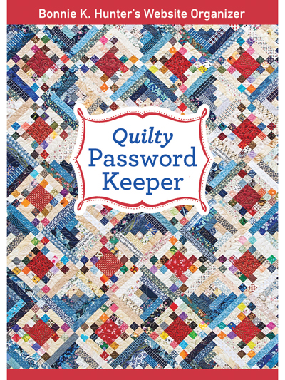 Quilty Password Keeper Cover