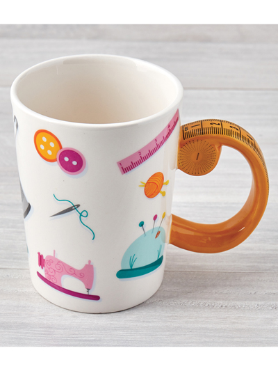 Sewing Tape Measure Mug Cover