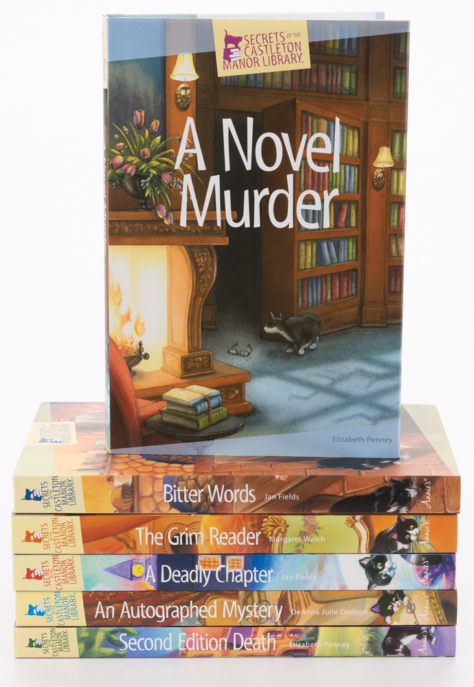 Secrets of the Castleton Manor Library Bundles (6 books) Cover