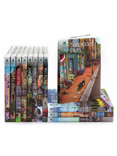 Victorian Mansion Flower Shop Mysteries 12-Book Bundle: Series 2 Cover